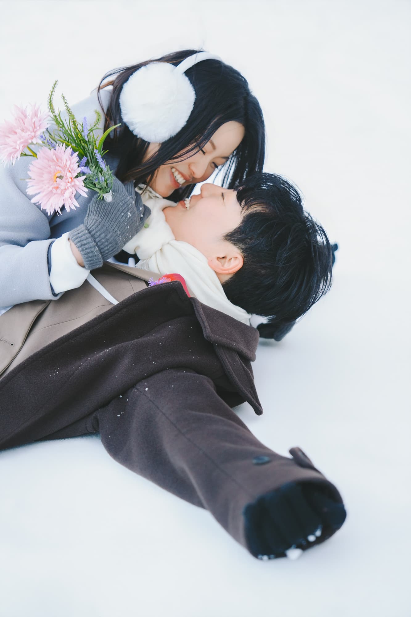 대관령 웨딩스냅 촬영 사진