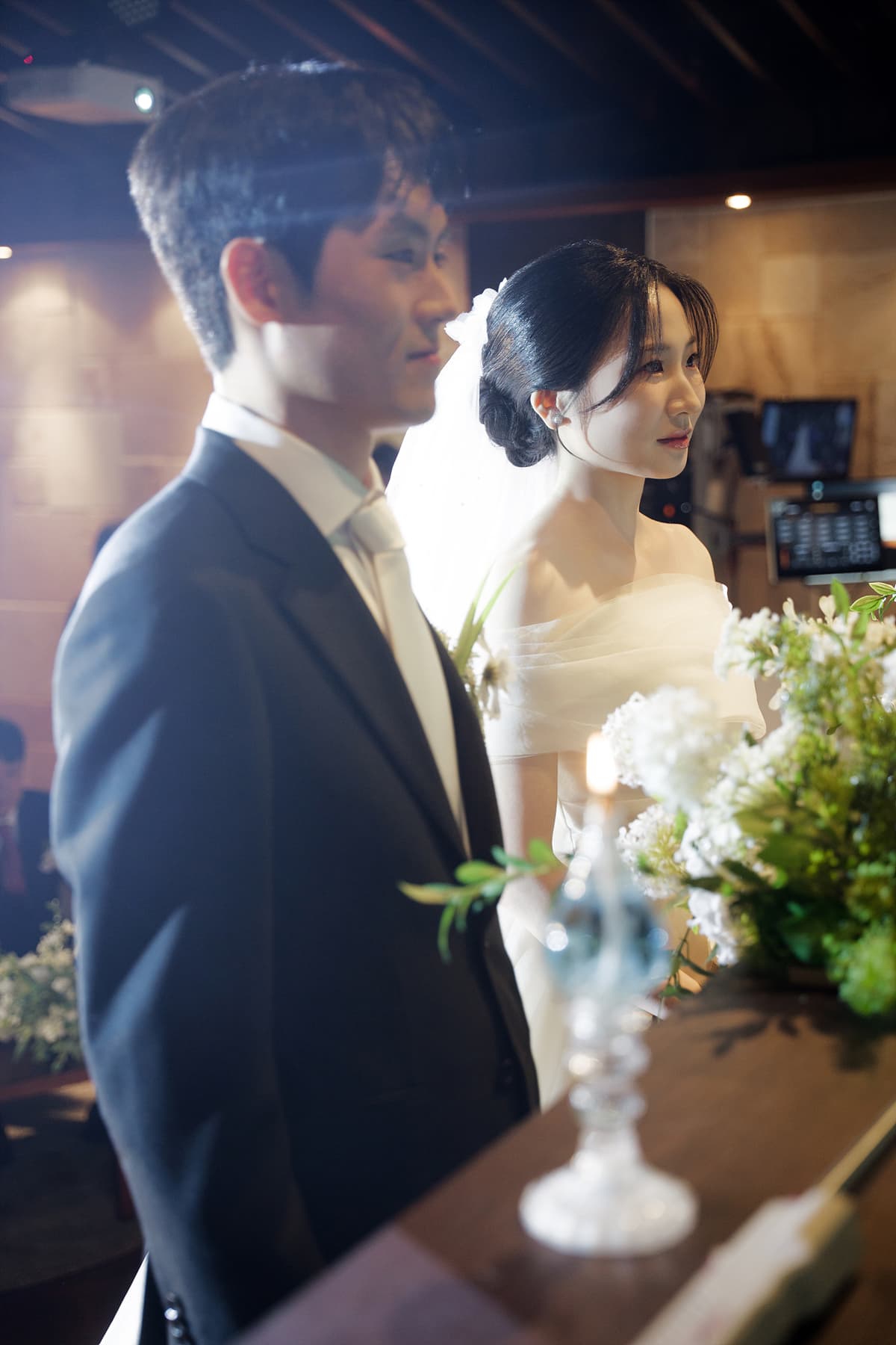 예식 전후 본식스냅 촬영 과정 2
