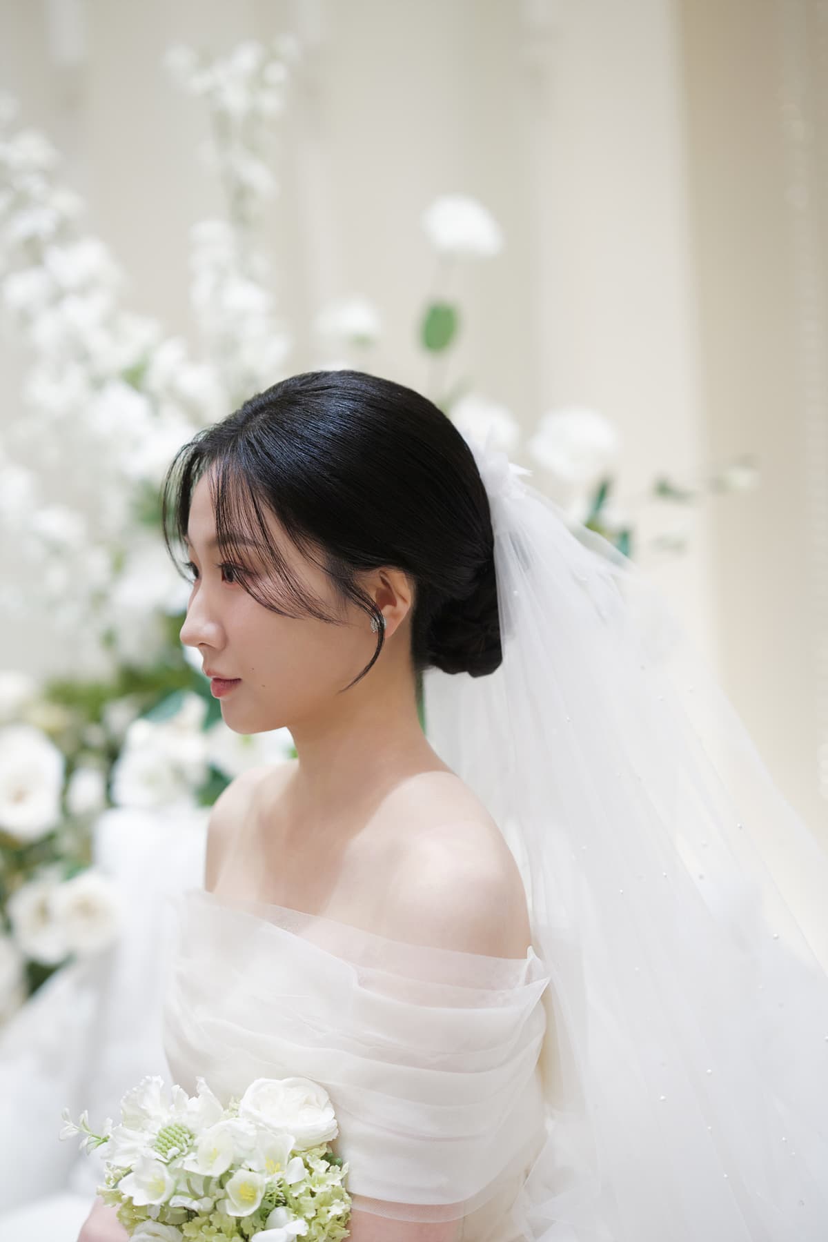 신부대기실과 가족사진 촬영 4