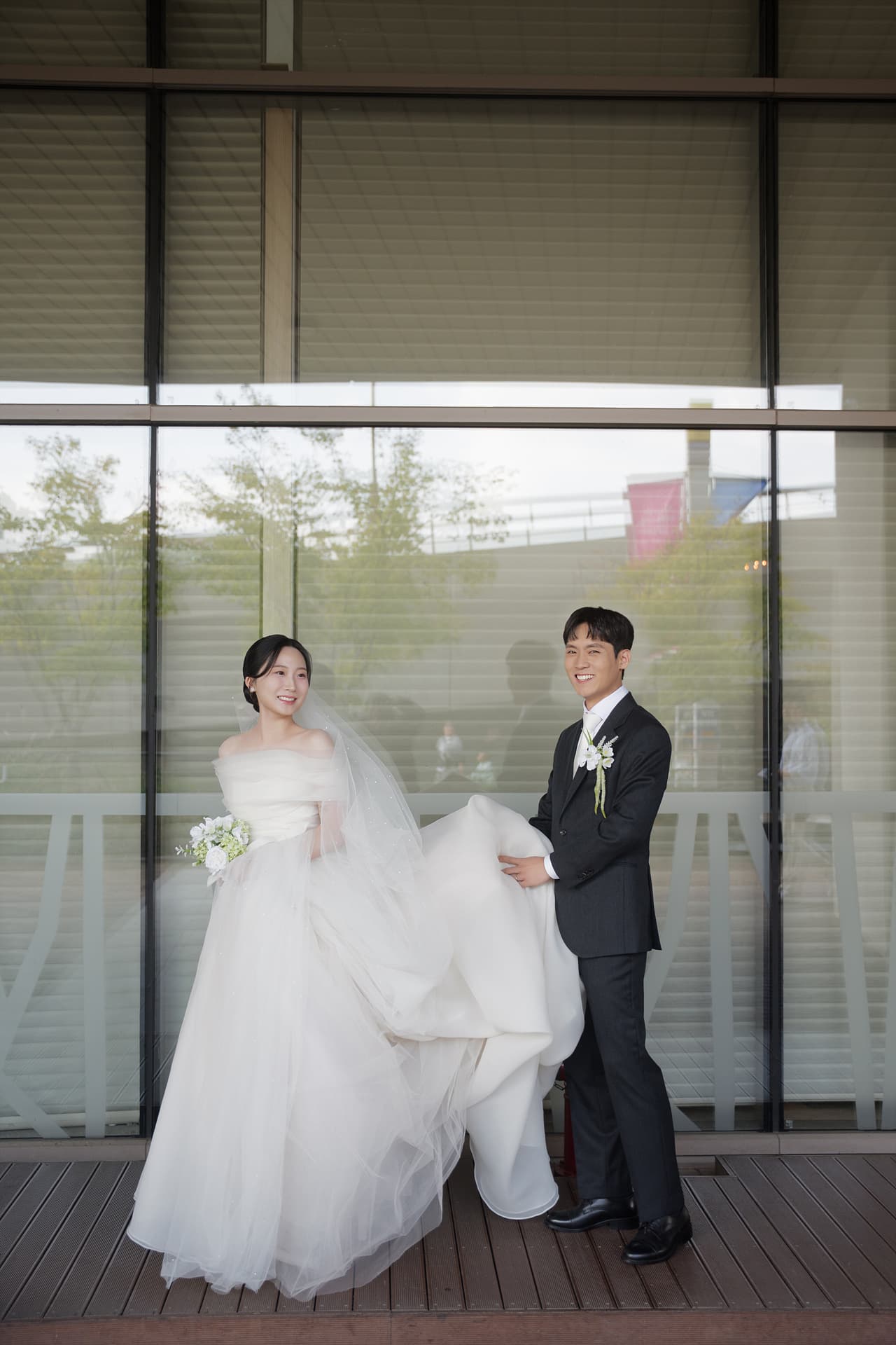진주 엠비씨컨벤션 본식스냅 촬영 사진