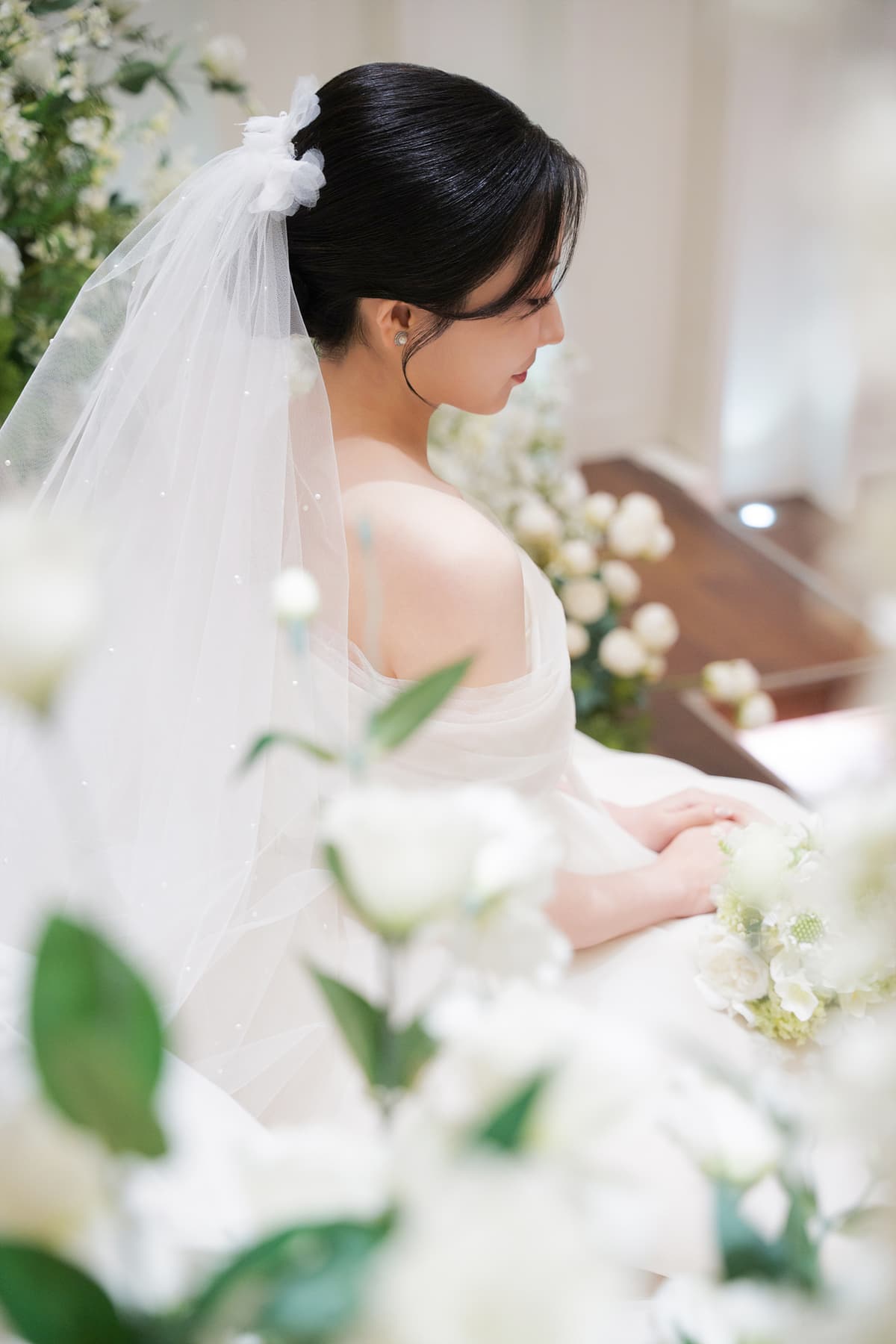 신부대기실과 가족사진 촬영 1