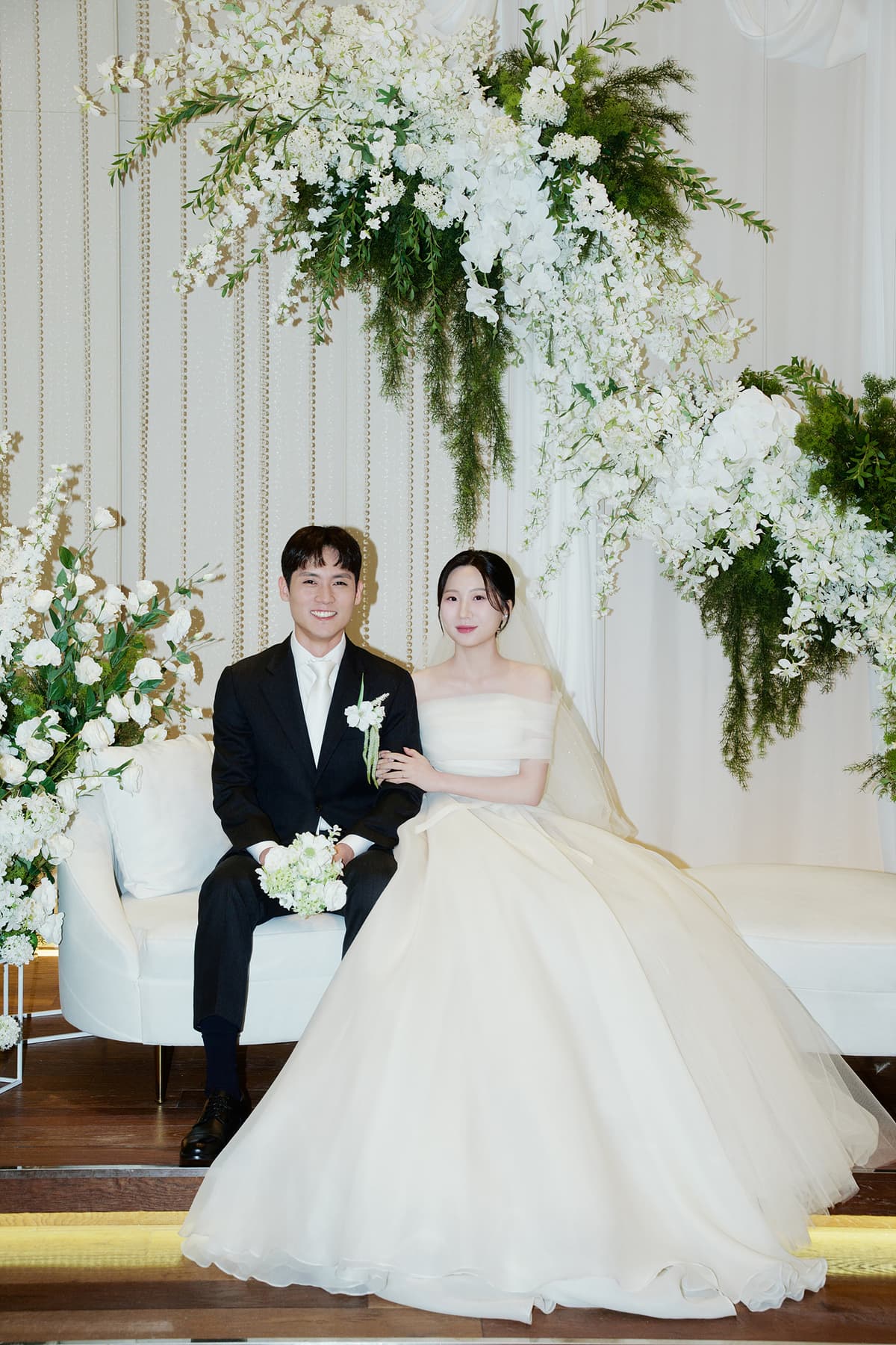 신부대기실과 가족사진 촬영 2
