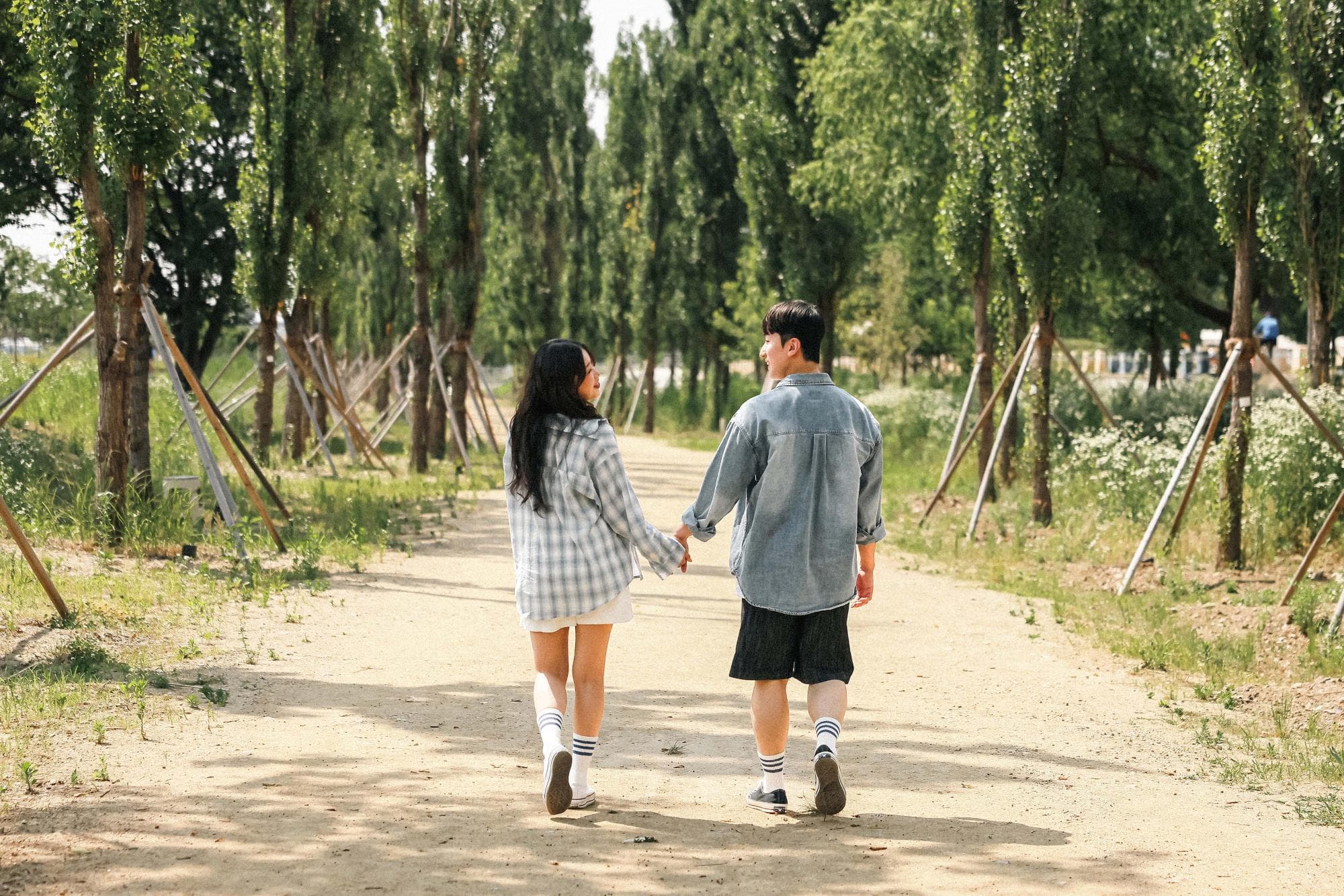 이촌한강공원 데이트 커플스냅 촬영 사진