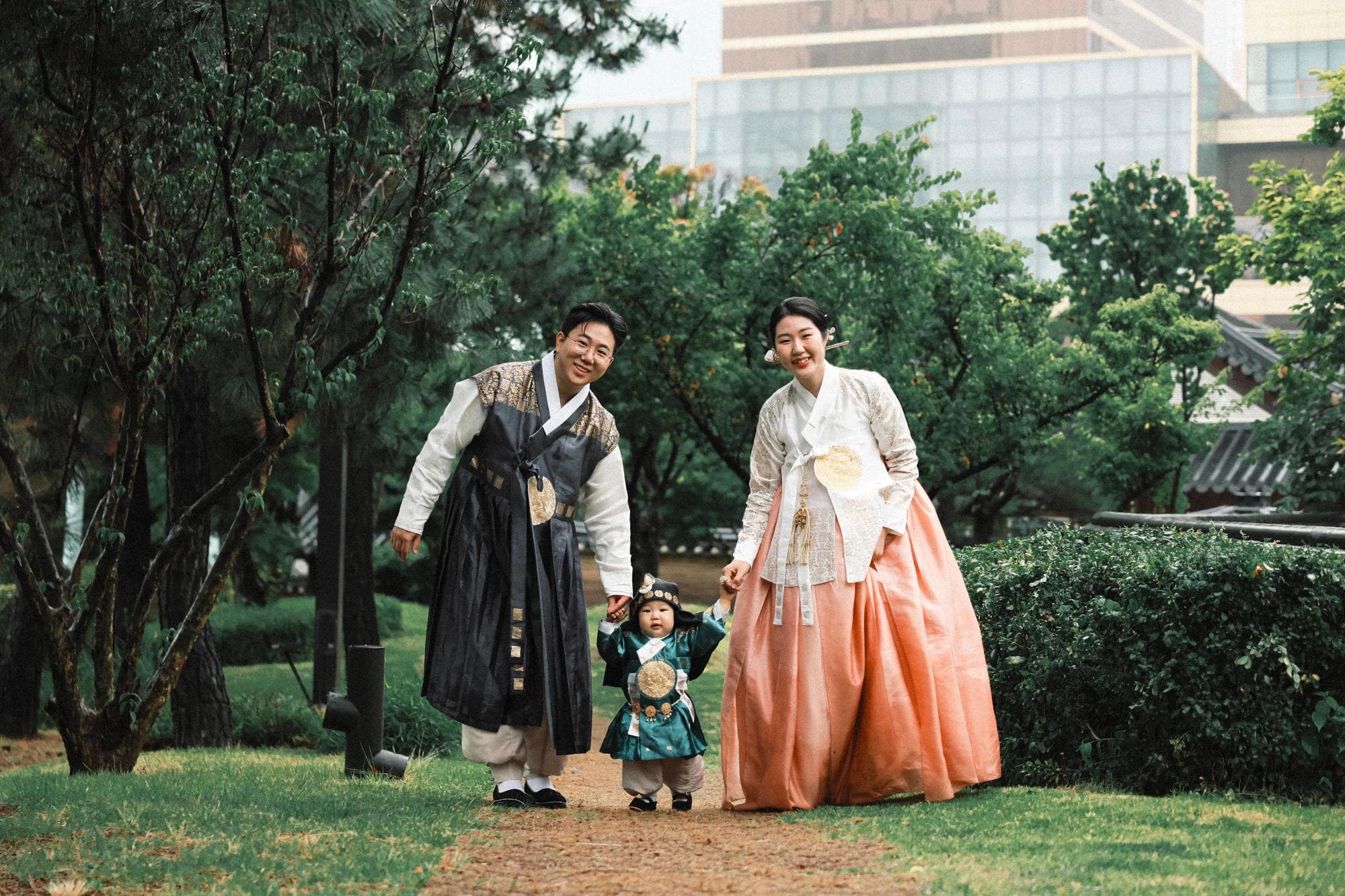 송도 한옥마을 영빈관 돌잔치 스냅 촬영 사진