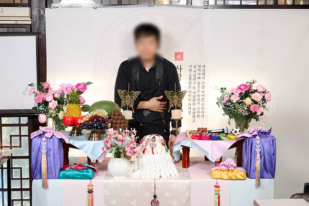 광주 거목한정식 돌스냅 촬영 후기 사진 3