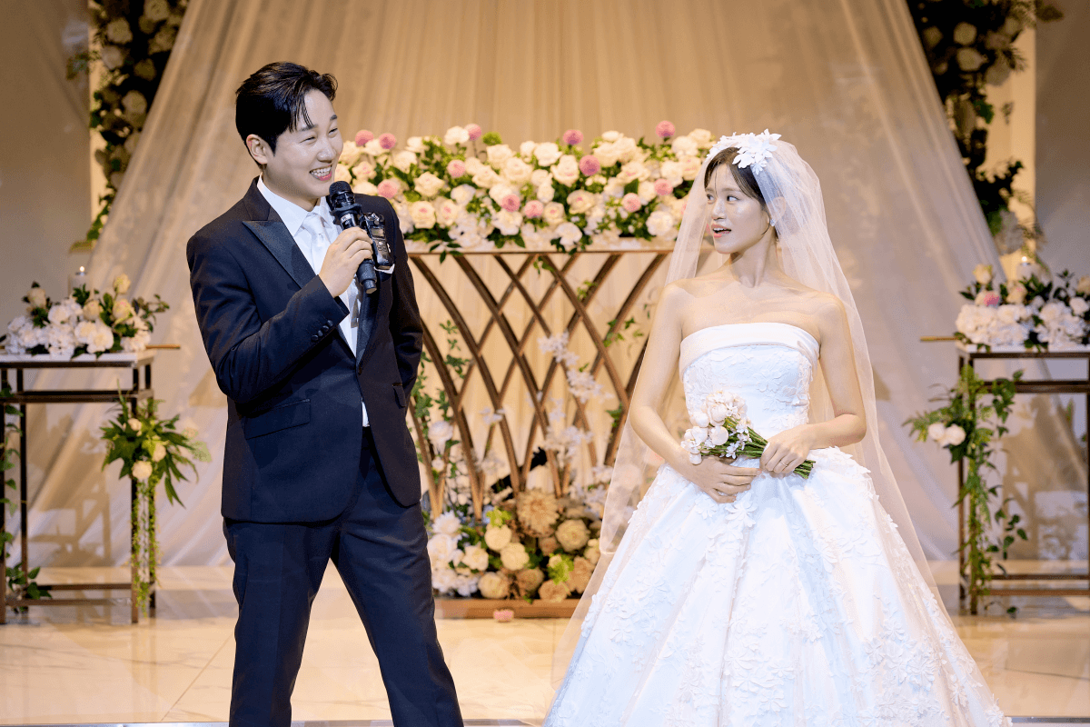 신부님 하차부터 대기실 촬영까지 12