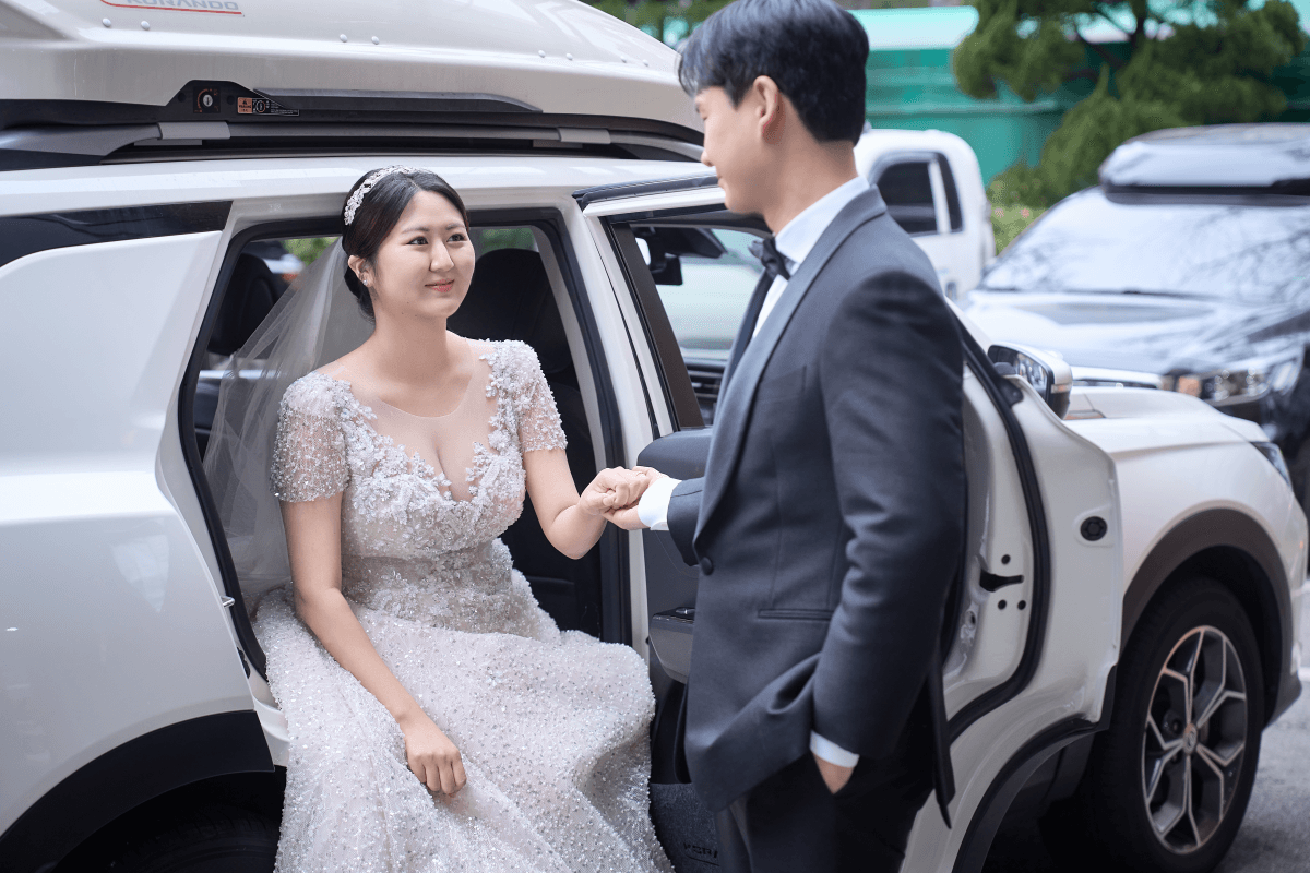 송파 더컨벤션 본식스냅 촬영 사진