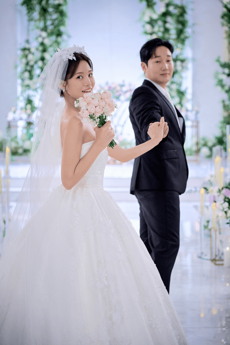 신부님 하차부터 대기실 촬영까지 17
