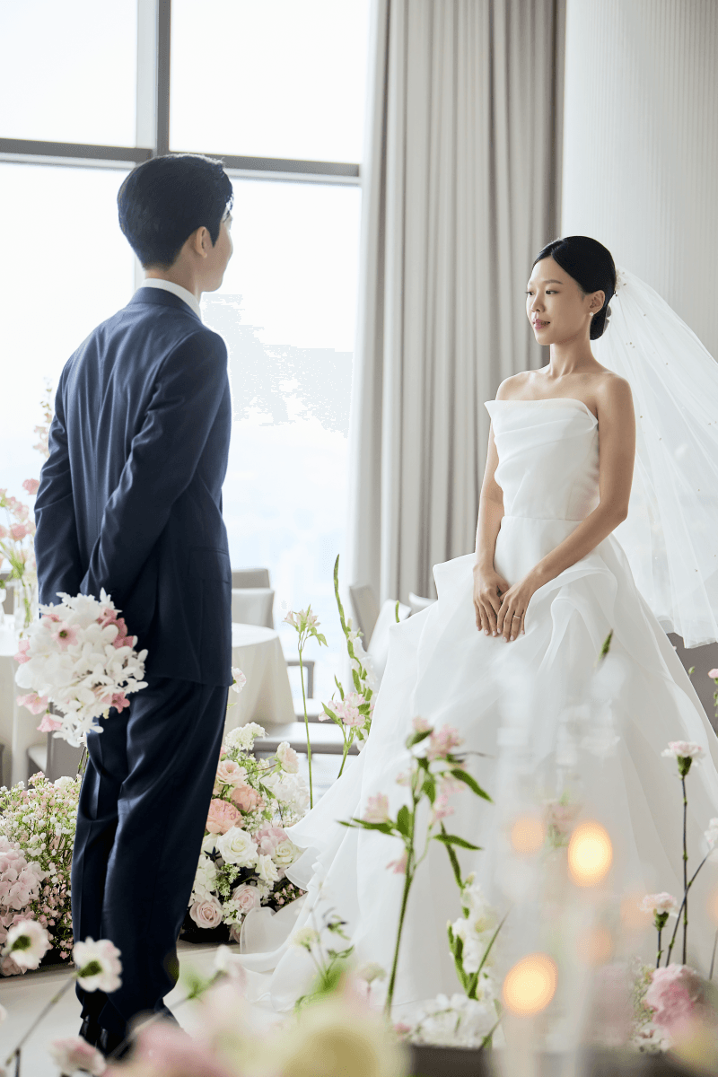 더 세인트 웨딩 본식스냅 촬영 사진