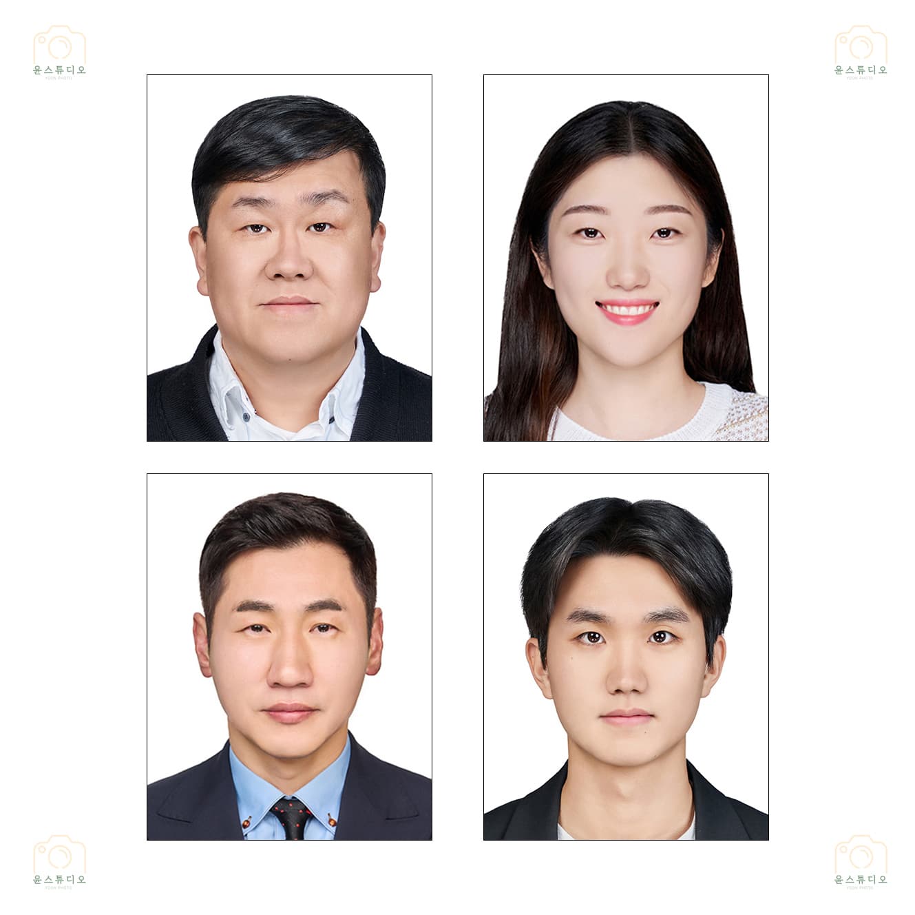 평택역 윤스튜디오 사진관 증명사진 촬영 사진