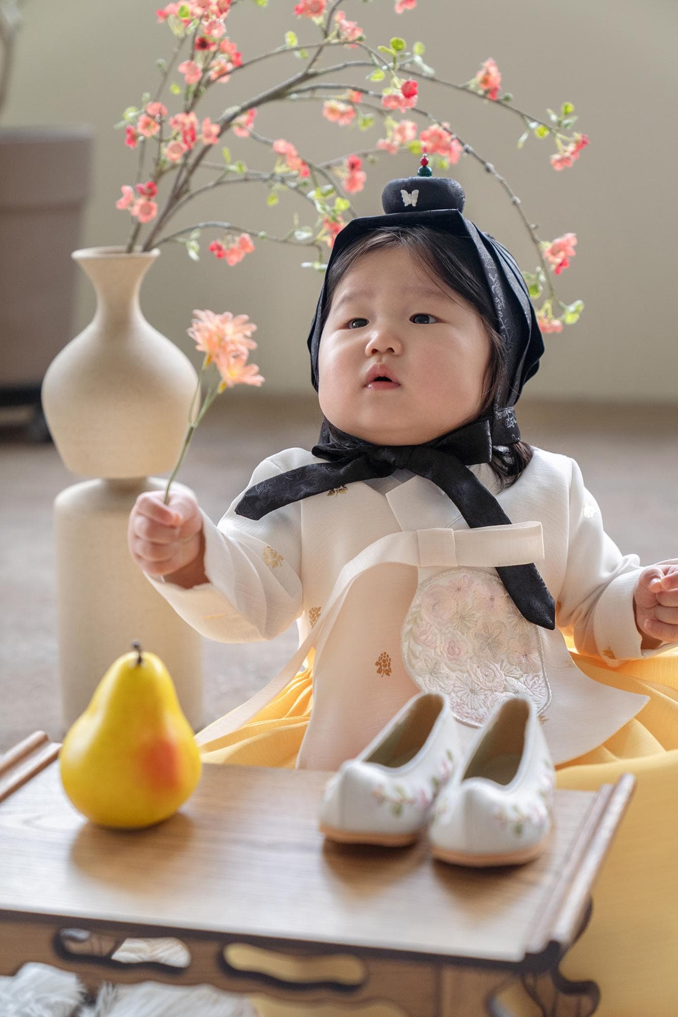 자연광 스튜디오 돌스냅 촬영 사진