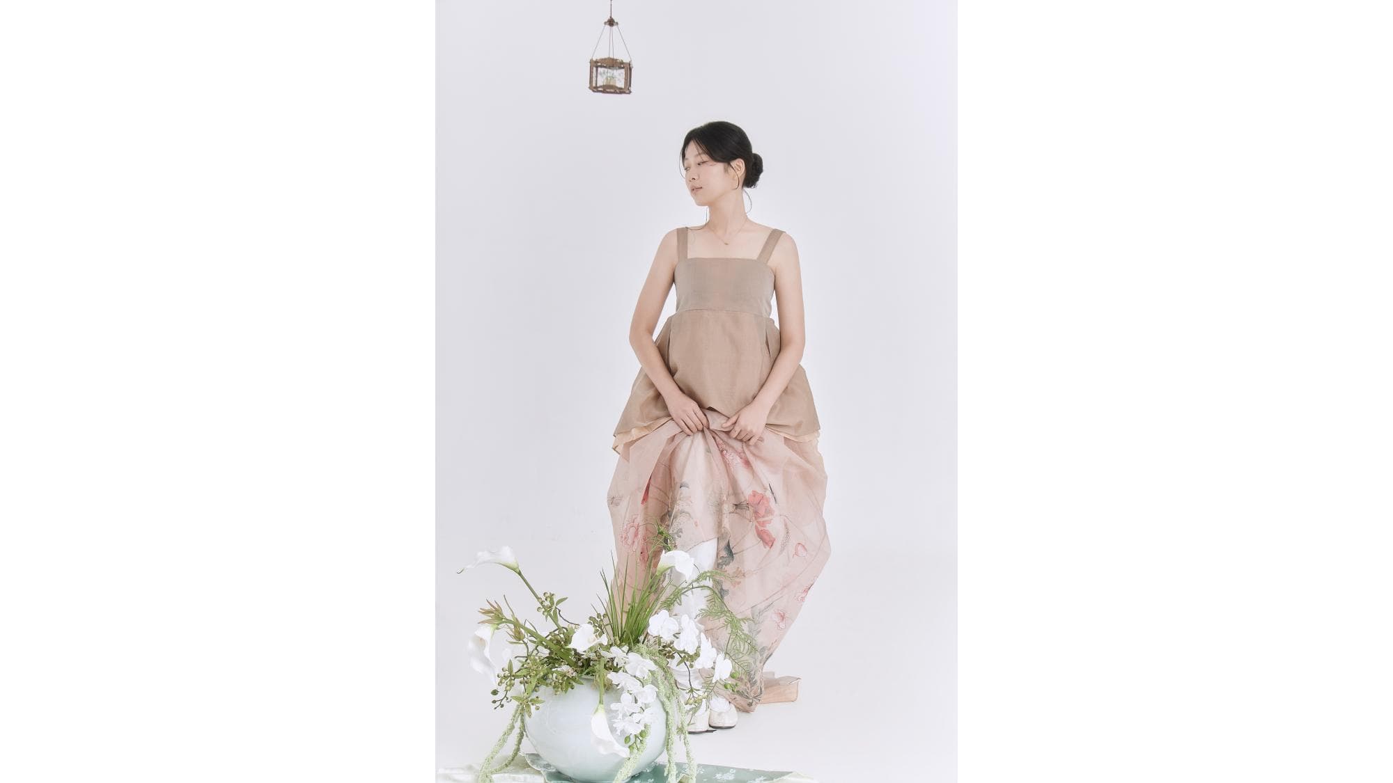 한복 스튜디오 컨셉 프로필 촬영 사진