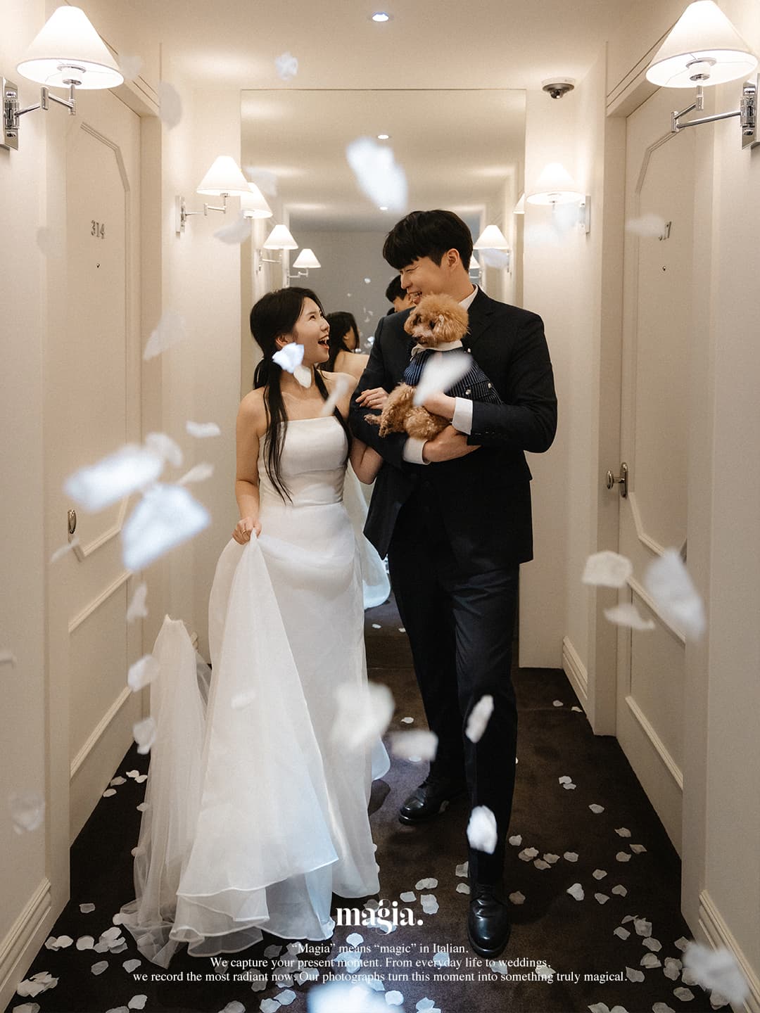 스튜디오 아몬드 웨딩스튜디오 촬영 사진