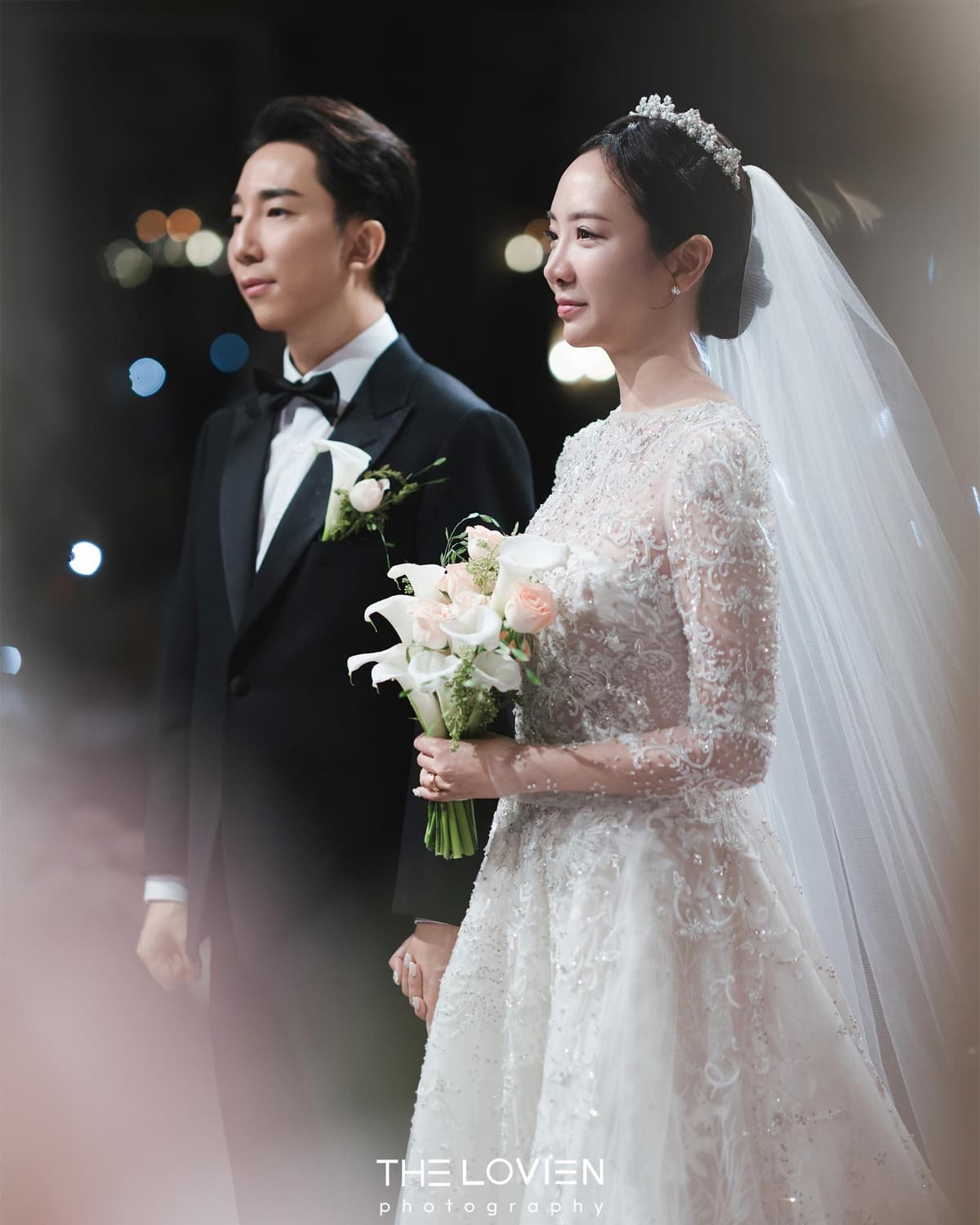 본식 버진로드 위에서 담은 표정과 걸음 3