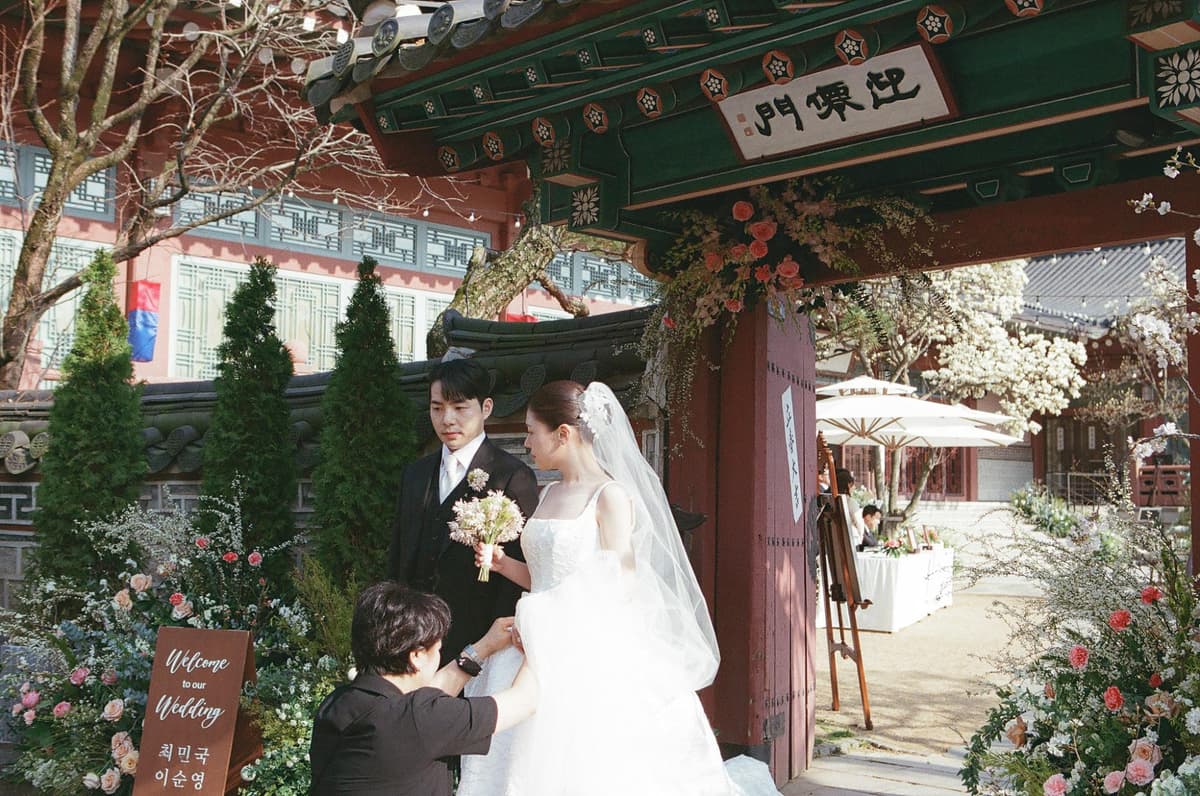 서울 삼청각 일화당 본식스냅 촬영 후기 사진 6