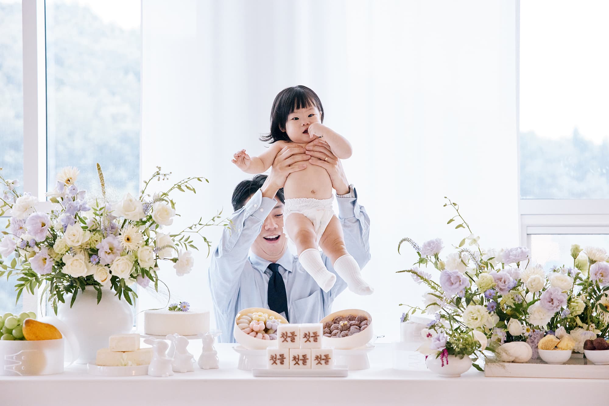 광명 포이에 돌잔치 스냅 촬영 사진