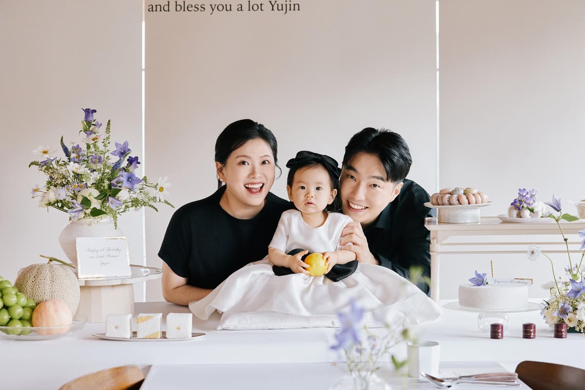 서울 은평 한옥마을 1인 1상에서 진행한 돌잔치 2