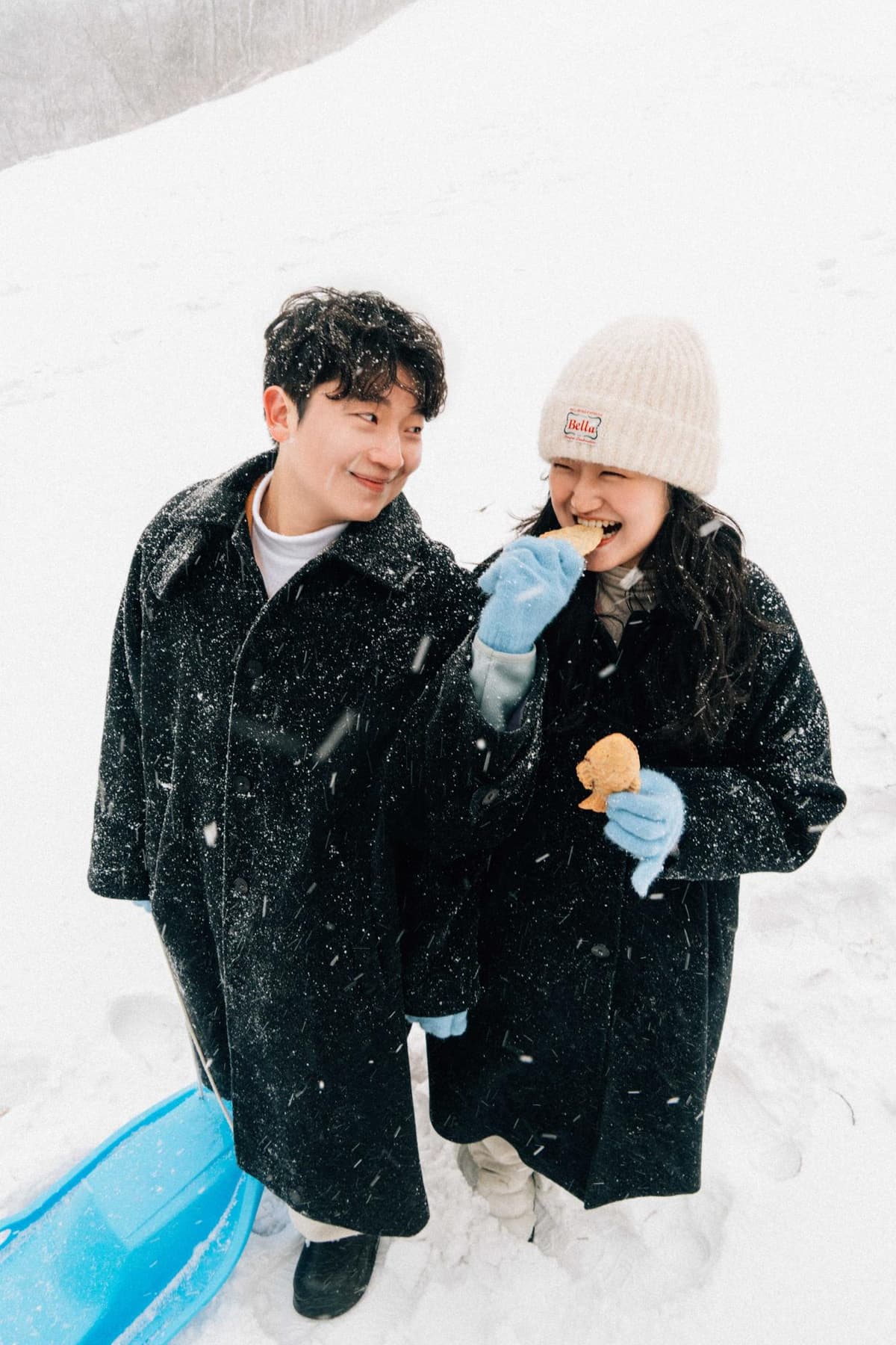 겨울 눈스냅은 마음껏 즐기는 방식으로 2